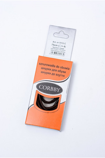 Corbby Brown gewaxte dunne veters 2