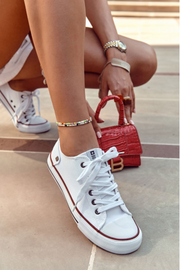Klassiek model platte schoenen Big Star DD274336 kleur wit