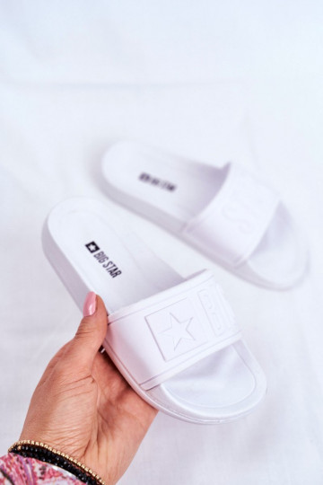 Slippers Kinder Big Star witte kleur DD374154 2