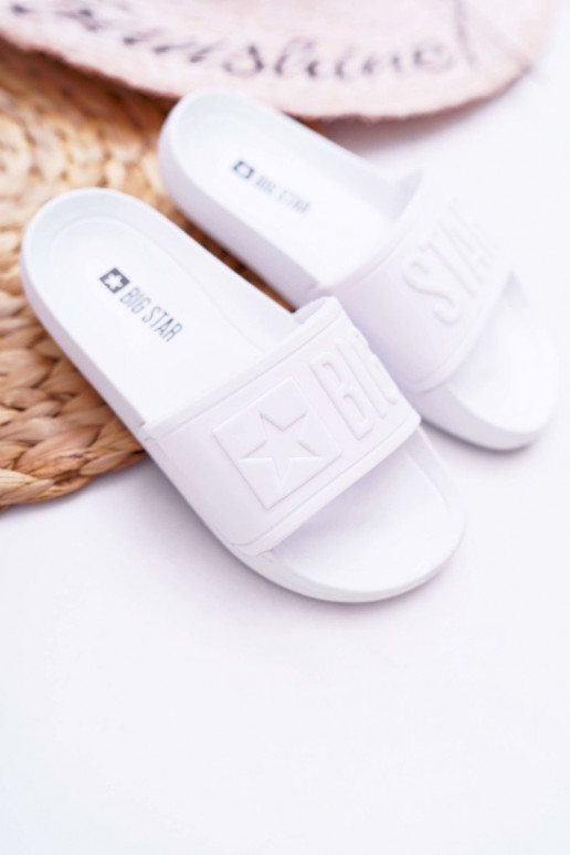 Slippers Kinder Big Star witte kleur DD374154
