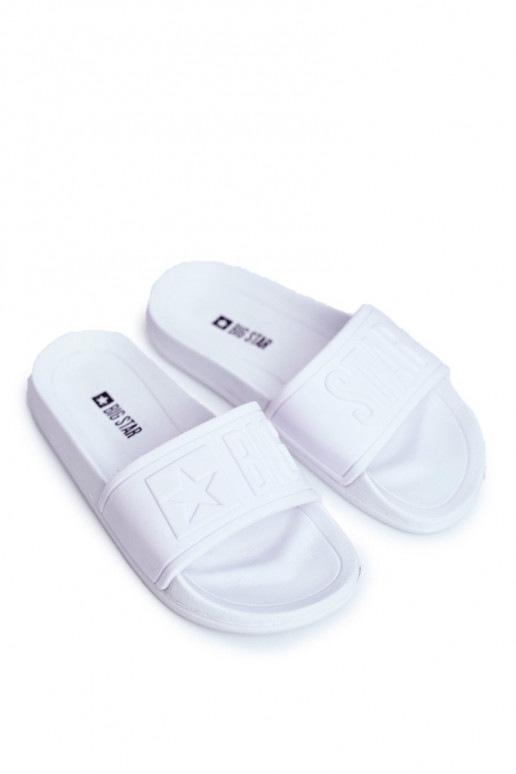 Slippers Kinder Big Star witte kleur DD374154