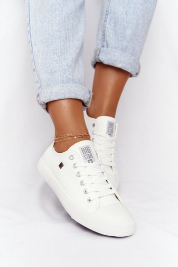 vrijetijdsschoenen Big Star witte kleur V274869 2