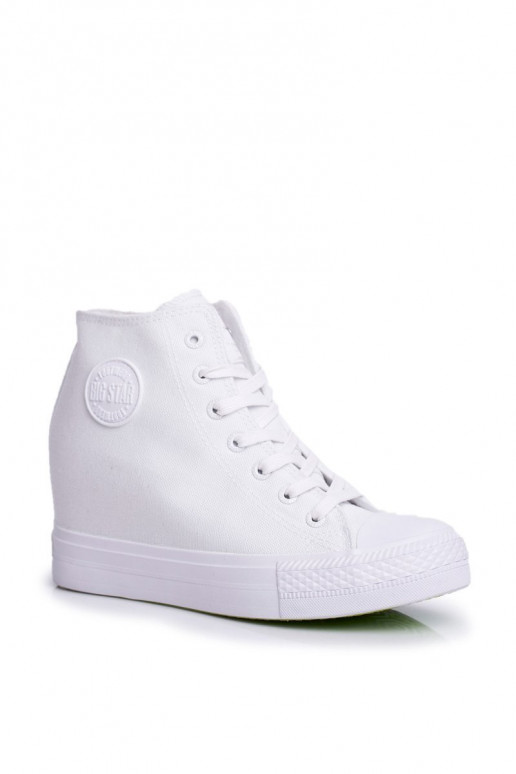 Sneakers model schoenen Big Star witte kleur FF274A192