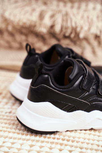 Kindersneakers in de kleur zwart ABCKIDS B013310212 2