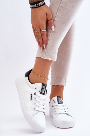 Sneakers Big Star EE274312 Wit-zwarte kleuren 2