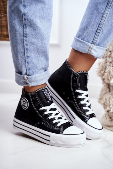 Vrijetijdsschoenen Big Star kleur zwart GG274012