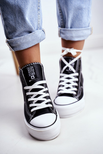 Vrijetijdsschoenen Big Star kleur zwart GG274012 2