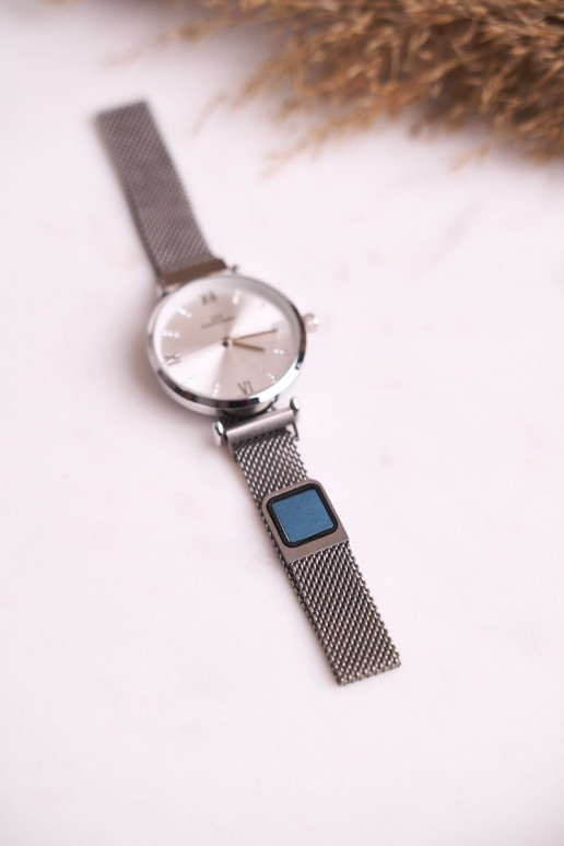 Klassiek dameshorloge Giorgio&Dario zilverkleur Daniela Klassiek dameshorloge Giorgio&Dario zilverkleur Daniela