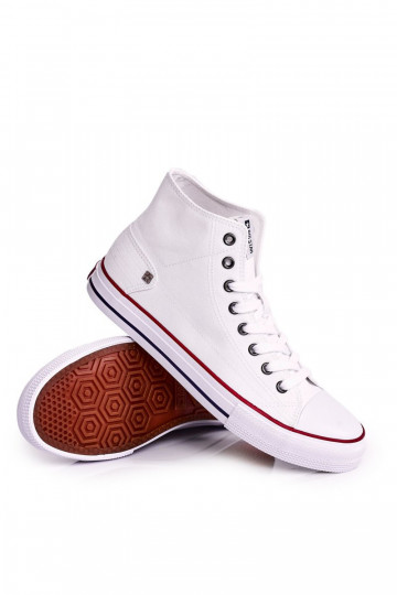 voor heren Klassiek model vrijetijdsschoenen met zolen BIG STAR DD174251 witte kleur 2