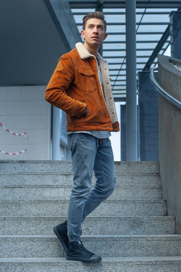 Klassiek model vrijetijdsschoenen met zolen BIG STAR FF174550 zwarte kleur 2