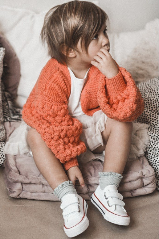 Vrijetijdsschoenen voor kinderen met zelfklevende sluitingen BIG STAR HH374199 witte kleur