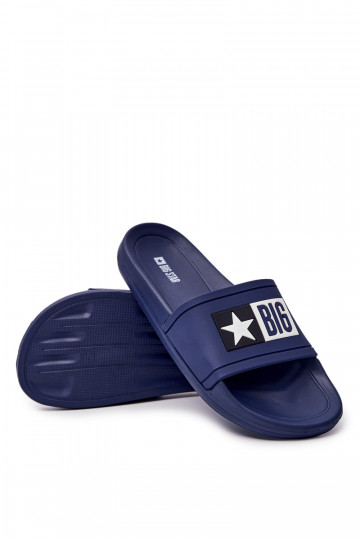 Pantoffels Big Star DD174701 donkerblauw 2