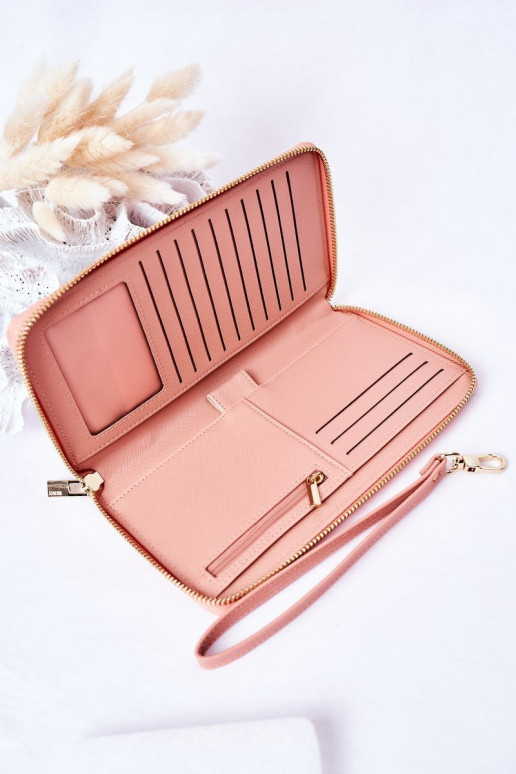 Grote Leren Portemonnee Big Star HH674002 roze Grote Leren Portemonnee Big Star HH674002 roze