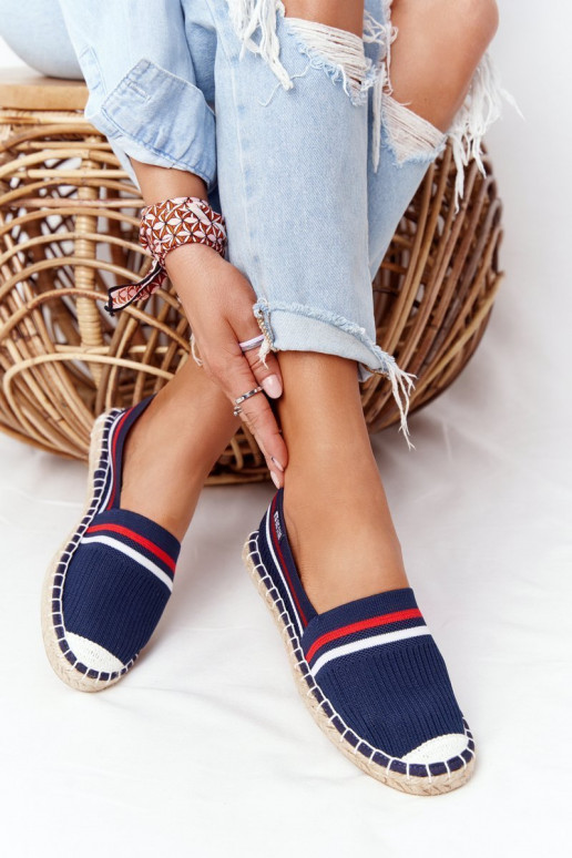 espadrilles Big Star HH274483 donkerblauw