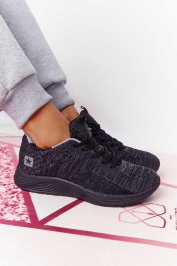 Sportschoenen Comfort Foam zwarte kleur Long Distance