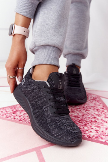 Sportschoenen Comfort Foam zwarte kleur Long Distance 2