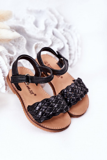 Sandalen voor kinderen in de kleur zwart Bailly 2