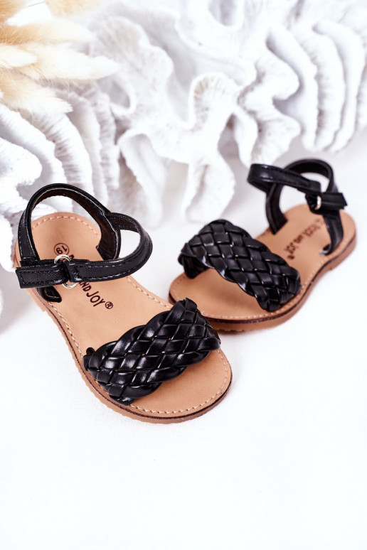 Sandalen voor kinderen in de kleur zwart Bailly Sandalen voor kinderen in de kleur zwart Bailly
