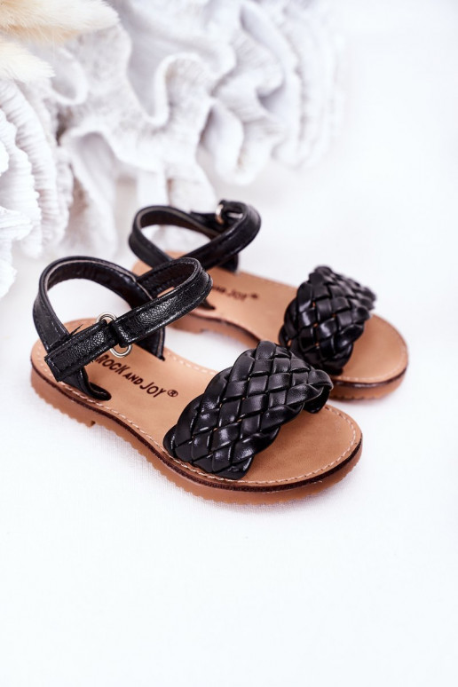 Sandalen voor kinderen in de kleur zwart Bailly Sandalen voor kinderen in de kleur zwart Bailly