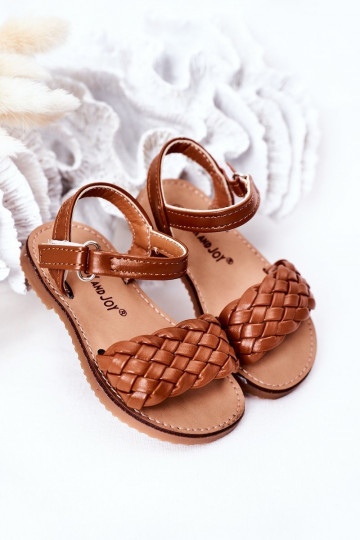 Sandalen voor kinderen in de kleur bruin Bailly