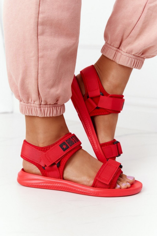 Sportieve sandalen Big Star HH274A027 rood Sportieve sandalen Big Star HH274A027 rood