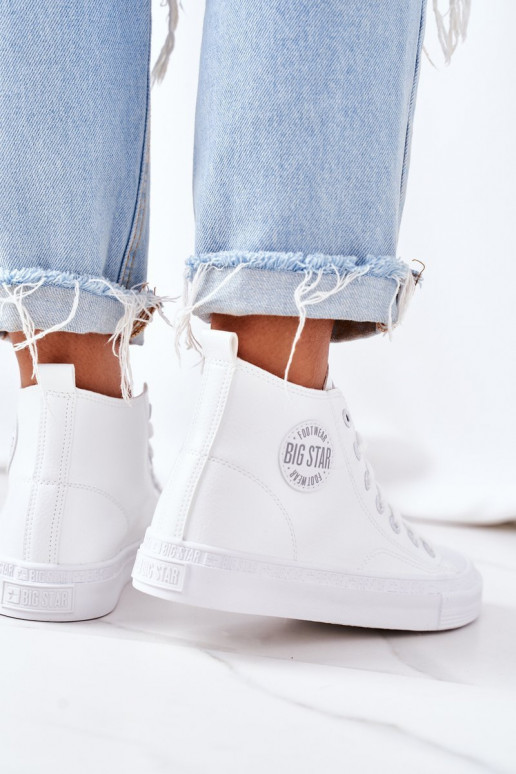 vrijetijdsschoenen met zool Big Star GG274016 witte kleur