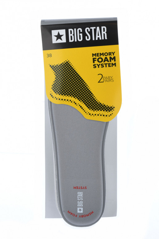 Inlegzolen voor schoenen BIG STAR Memory Foam System 2 paar