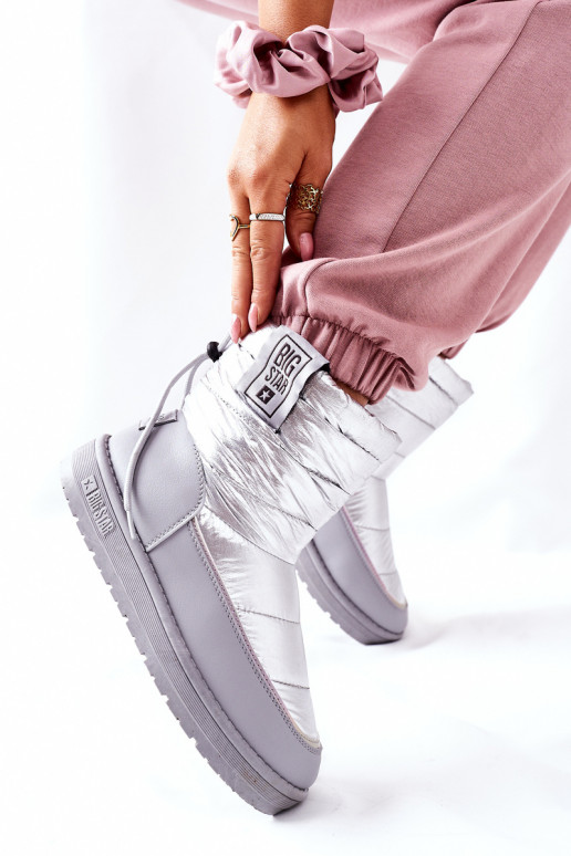 snowboots Big Star II274118 zilverkleur snowboots Big Star II274118 zilverkleur