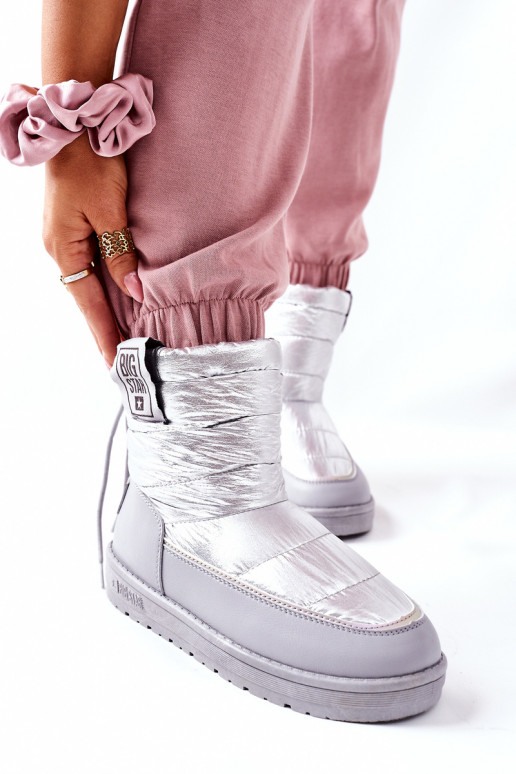 snowboots Big Star II274118 zilverkleur snowboots Big Star II274118 zilverkleur