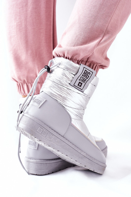 snowboots Big Star II274118 zilverkleur snowboots Big Star II274118 zilverkleur