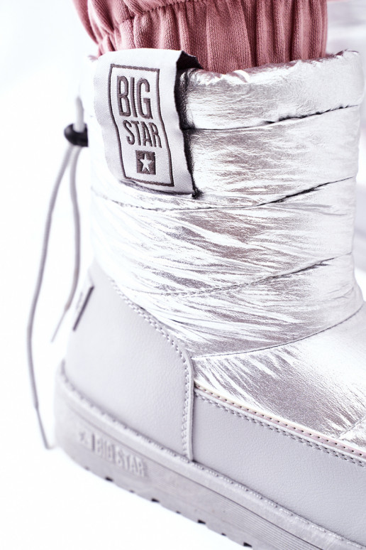 snowboots Big Star II274118 zilverkleur snowboots Big Star II274118 zilverkleur