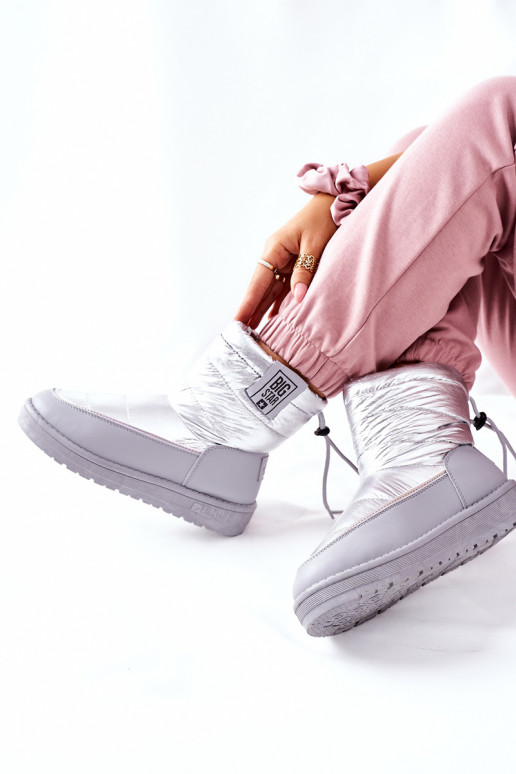 snowboots Big Star II274118 zilverkleur snowboots Big Star II274118 zilverkleur