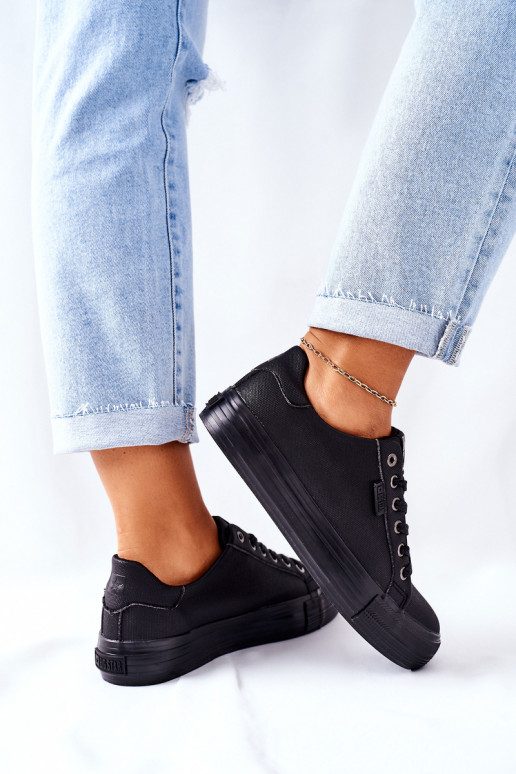 Damesschoenen met plateau BIG STAR II274345 zwart Damesschoenen met plateau BIG STAR II274345 zwart