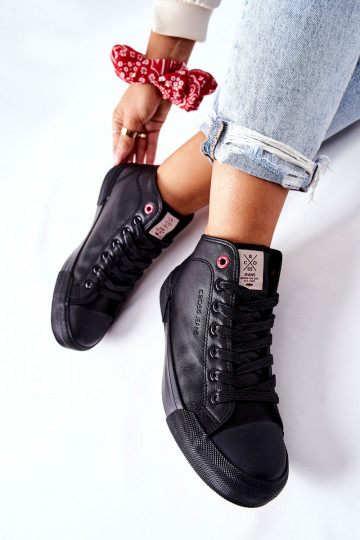 cross jeans cross jeans II2R4032C zwarte kleur casual schoenen