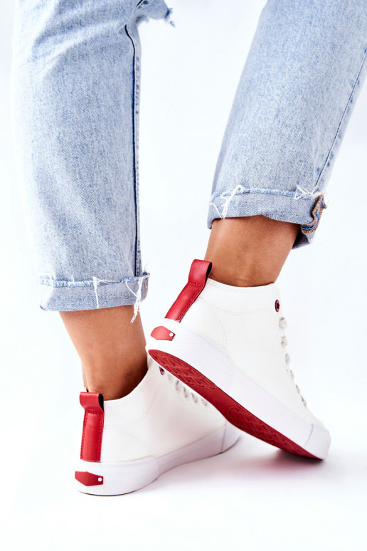 vrijetijdsschoenen met zolen Cross Jeans II2R4033C witte kleur