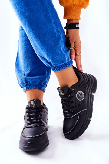 Sportschoenen met platform Big Star II274313 zwarte kleur 2