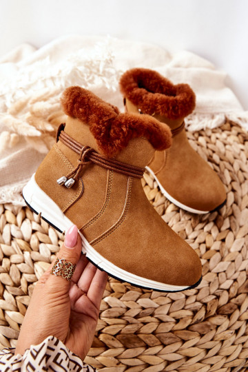 Kindersnowboots Big Star BB374058BS bruin