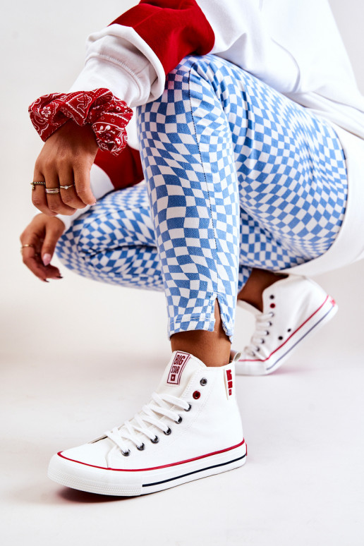 vrijetijdsschoenen met zool Big Star JJ274127 witte kleur