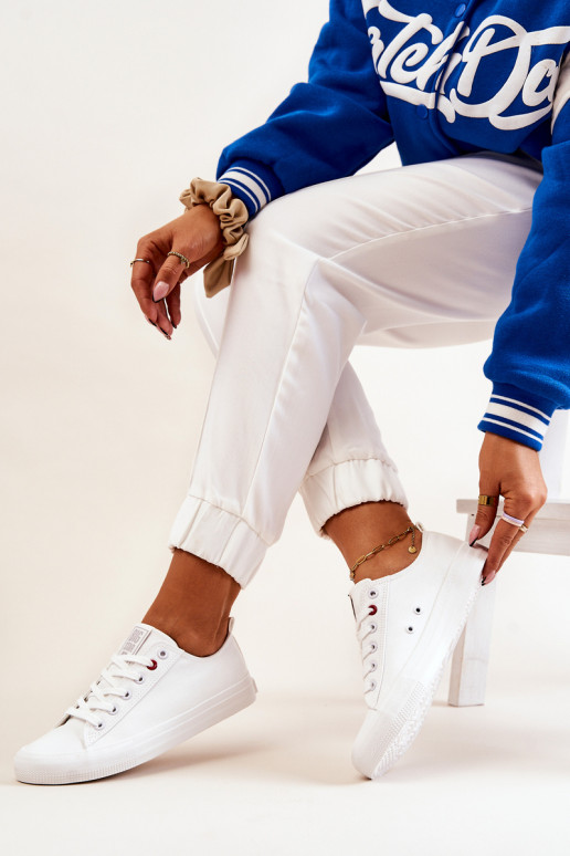 Sneakers Big Star JJ274001 witte kleur