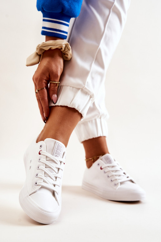 Sneakers Big Star JJ274001 witte kleur