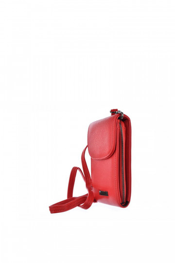 Portemonnee Handtas 2W1 Big Star JJ574123 rood 2