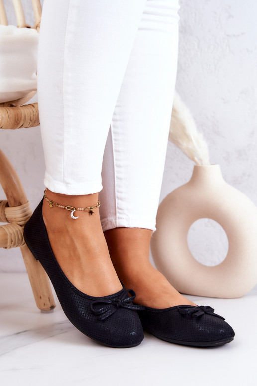 Ballerina's Klassiek model zwarte kleur Fimme