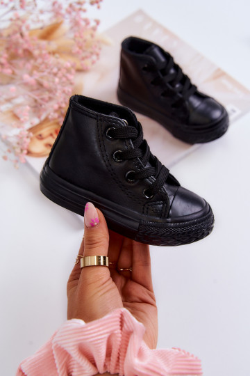 Kindervrijetijdsschoenen met een zwarte Marney-zool