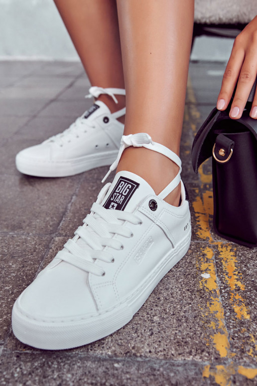 Sneakers Big Star JJ274211 Wit-zwart