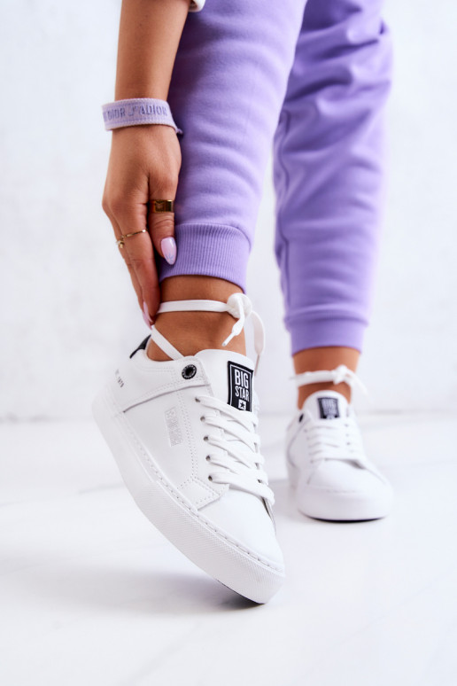 Sneakers Big Star JJ274211 Wit-zwart