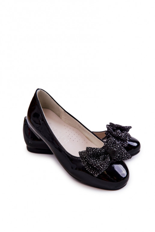 Ballerinaschoenen met linten in de kleur zwart Zolly Ballerinaschoenen met linten in de kleur zwart Zolly