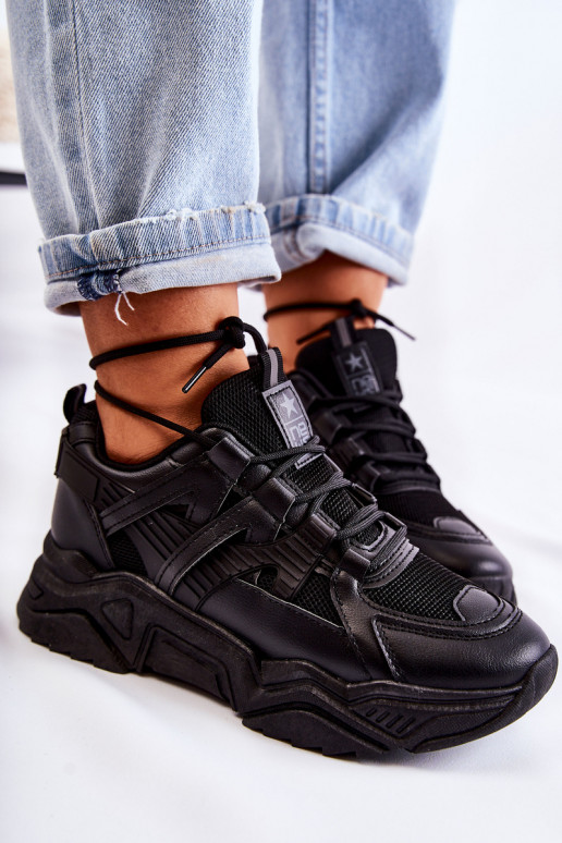 Stijlvolle vrijetijdsschoenen in de kleur zwart Daren Stijlvolle vrijetijdsschoenen in de kleur zwart Daren