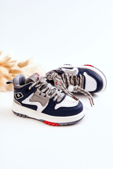 Kindersportschoenen in de kleur donkerblauw Bruce 2