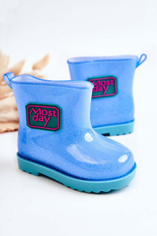 Kinderrubberlaarzen blauwe kleur Rain Kinderrubberlaarzen blauwe kleur Rain