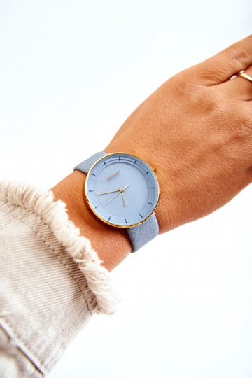 Dameshorloge zonder nikkel Kleur Ernest blauw 2